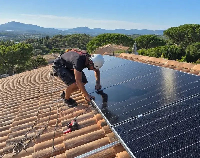 Installateur panneaux solaires La Ciotat — pose photovoltaïque sur toiture